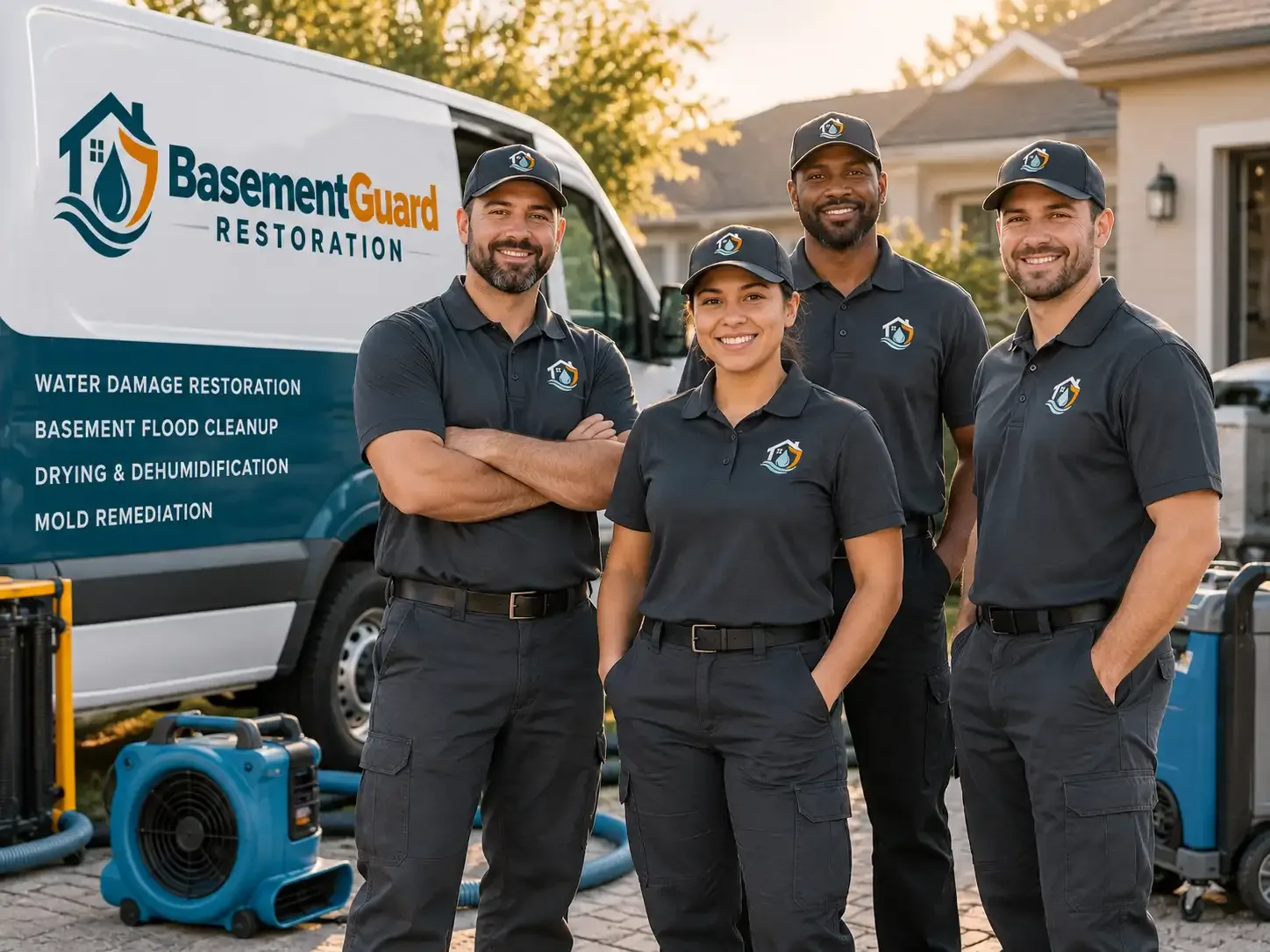 Basement Water Damage Restoration company in Dow City, IA